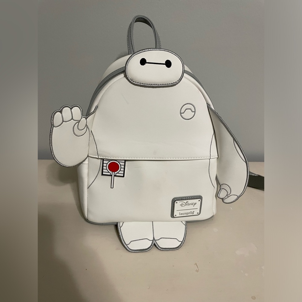 Used but loved Baymax Loungefly mini backpack